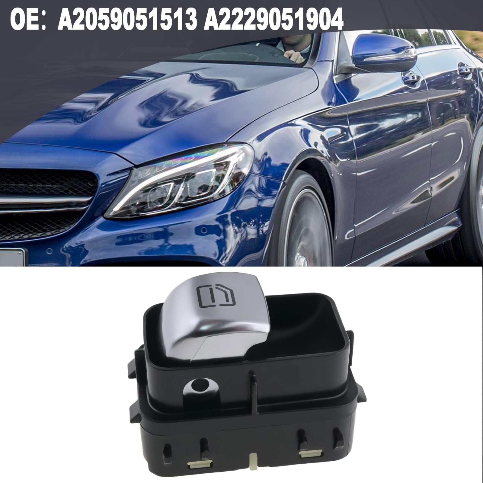 Mercedes-Benz 447 Vito, Driver's Side Window Switch U2013 Mercedes Commercial Parts