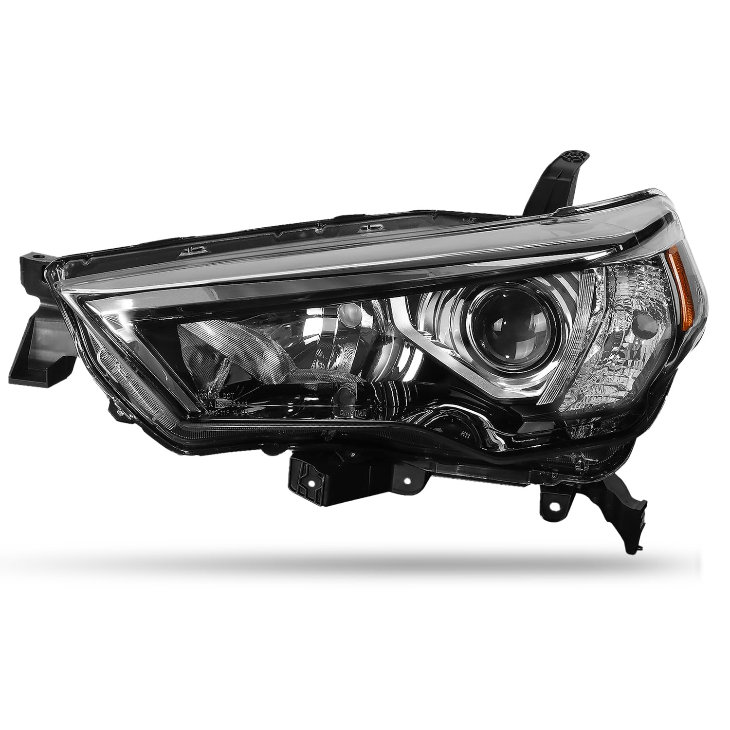 Left Driver Side Projector Headlight Assembly Compatible with Toyota 4Runner 14-20 8117035570 8117035571 20951201 20951200 CAAP-0104-OEM-HL-L