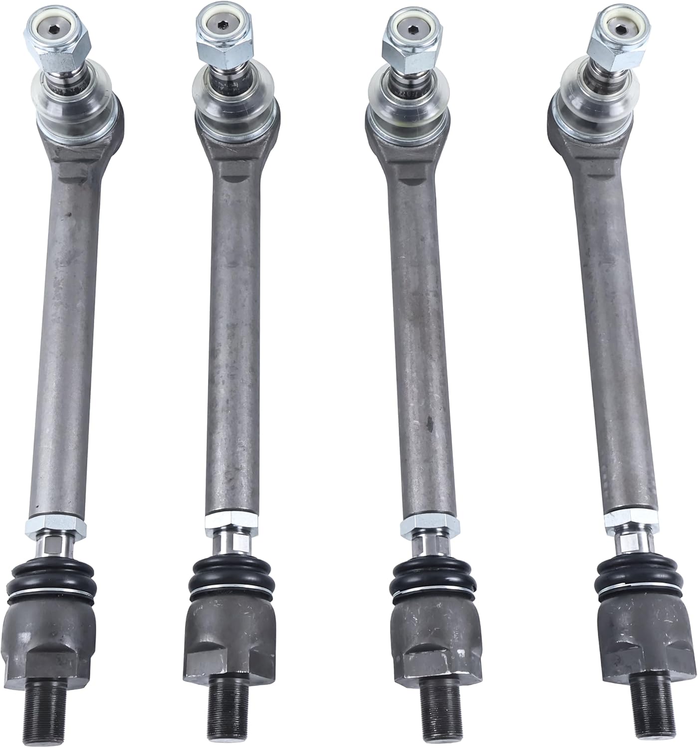 4X Tie Track Rods 1321148 0501007552 8036755 8035929 Compatible With JLG LULL 644E-42 944E-42 1044C-54 Skytrak 4270 4290 4266 6036 8042 10042 10054 Telehandlers
