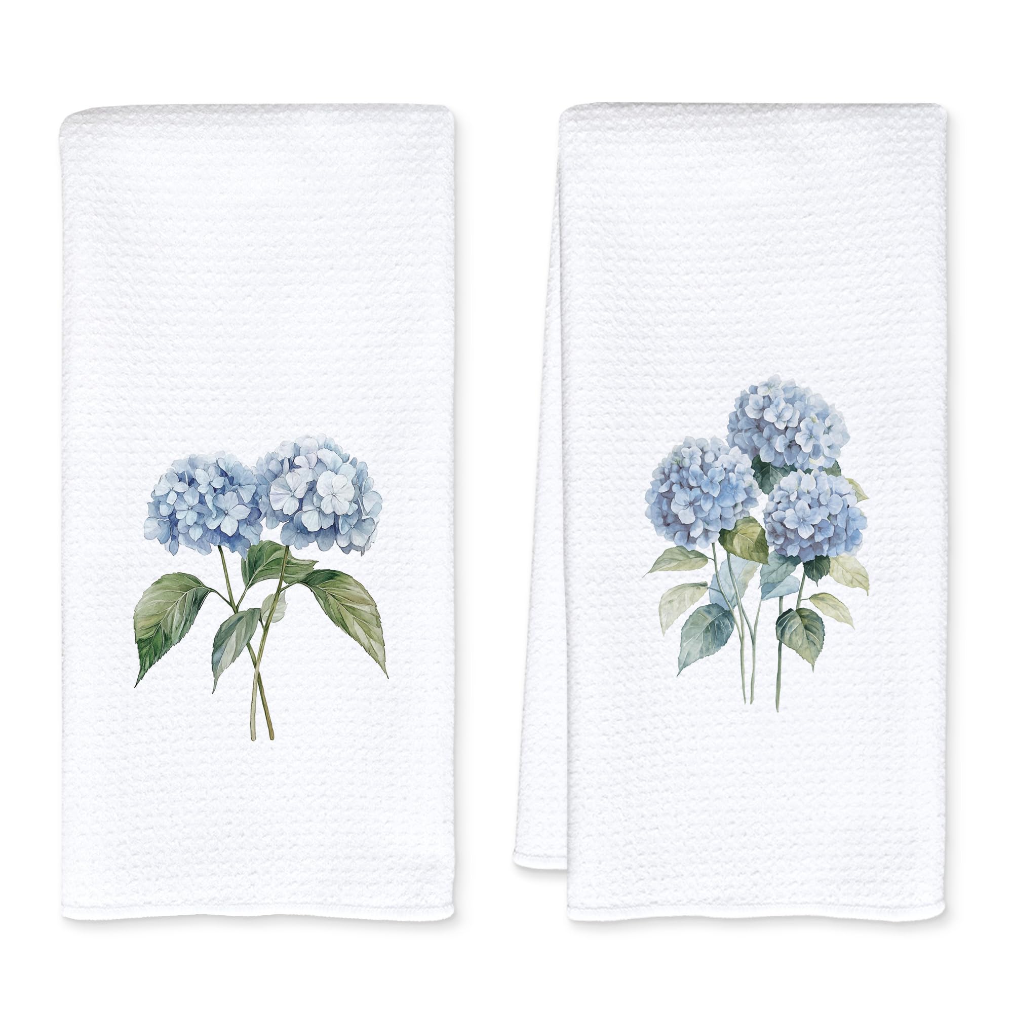 Toallas de cocina florales absorbentes de 16x24 ideales para secado y decoración