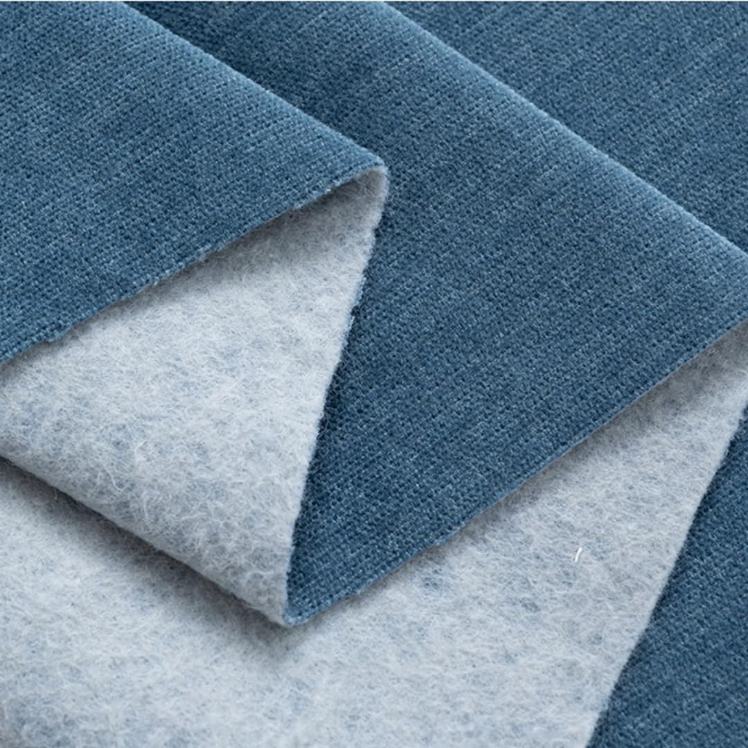78x58 inches Soft Chenille Fabric for Upholstery, Crisp and Stylish Chenille Upholstery Fabric by The Yard(Black)