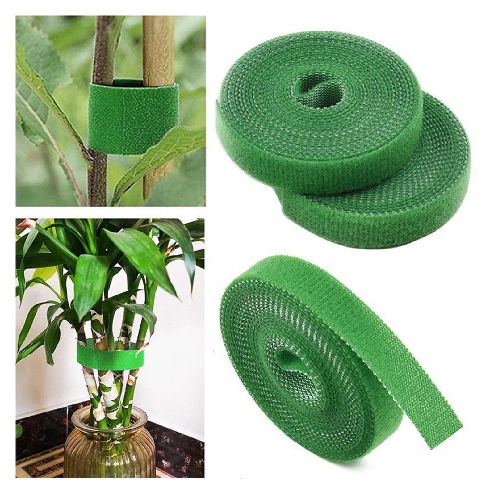 Filo for Legare Da Giardinaggio for Piante Verdi, 2 Pezzi, Autoadesivo