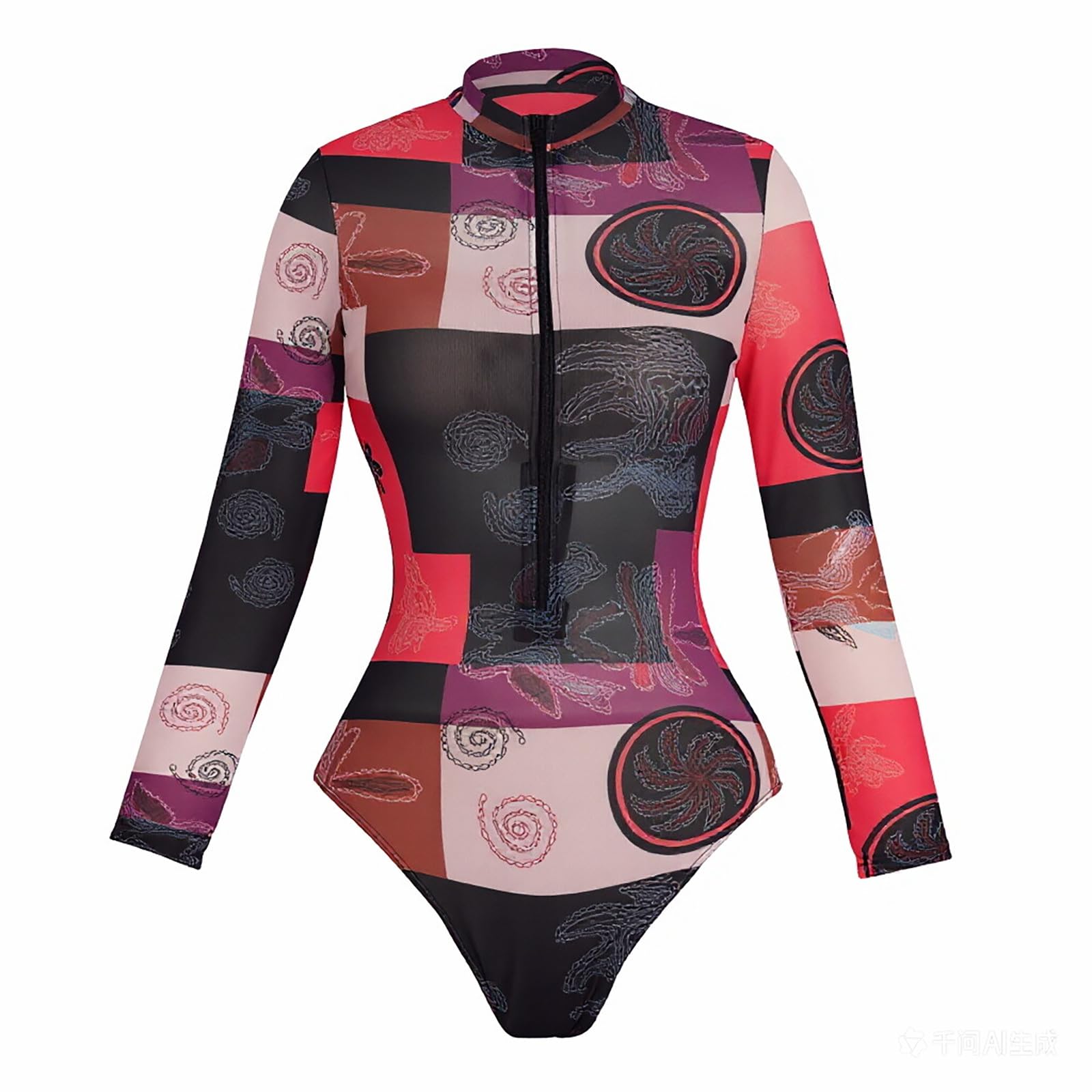 Costume Intero con Protezione UPF per Estate, Spiaggia e Piscina