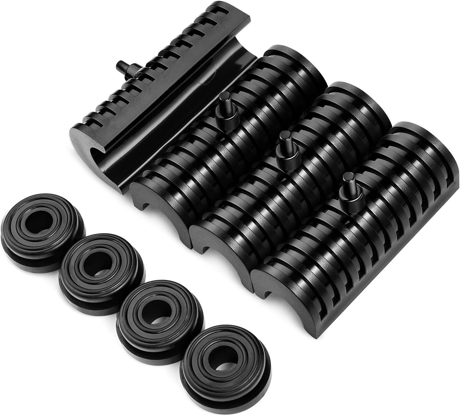 Rubber Mounts Support Cushion Hard Saddle Bags Saddlebag Fit for Harley Touring Street Glide Electra Glide Road Glide Road King 1996-2013