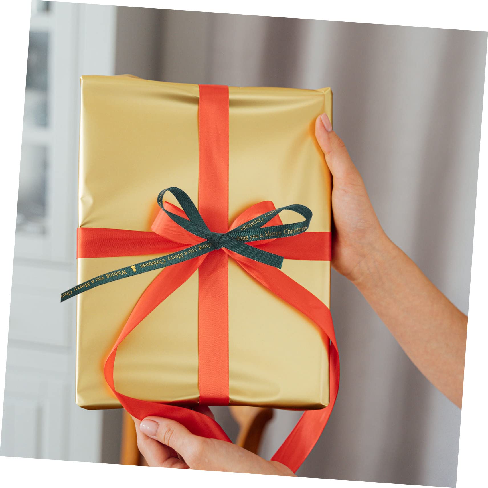 Operitacx 12rollen Weihnachtsbänder Dekorative Satinbänder Für Weihnachtsschmuck Und Festtafel-dekoration Für Geschenkverpackungen Und Bastelprojekte