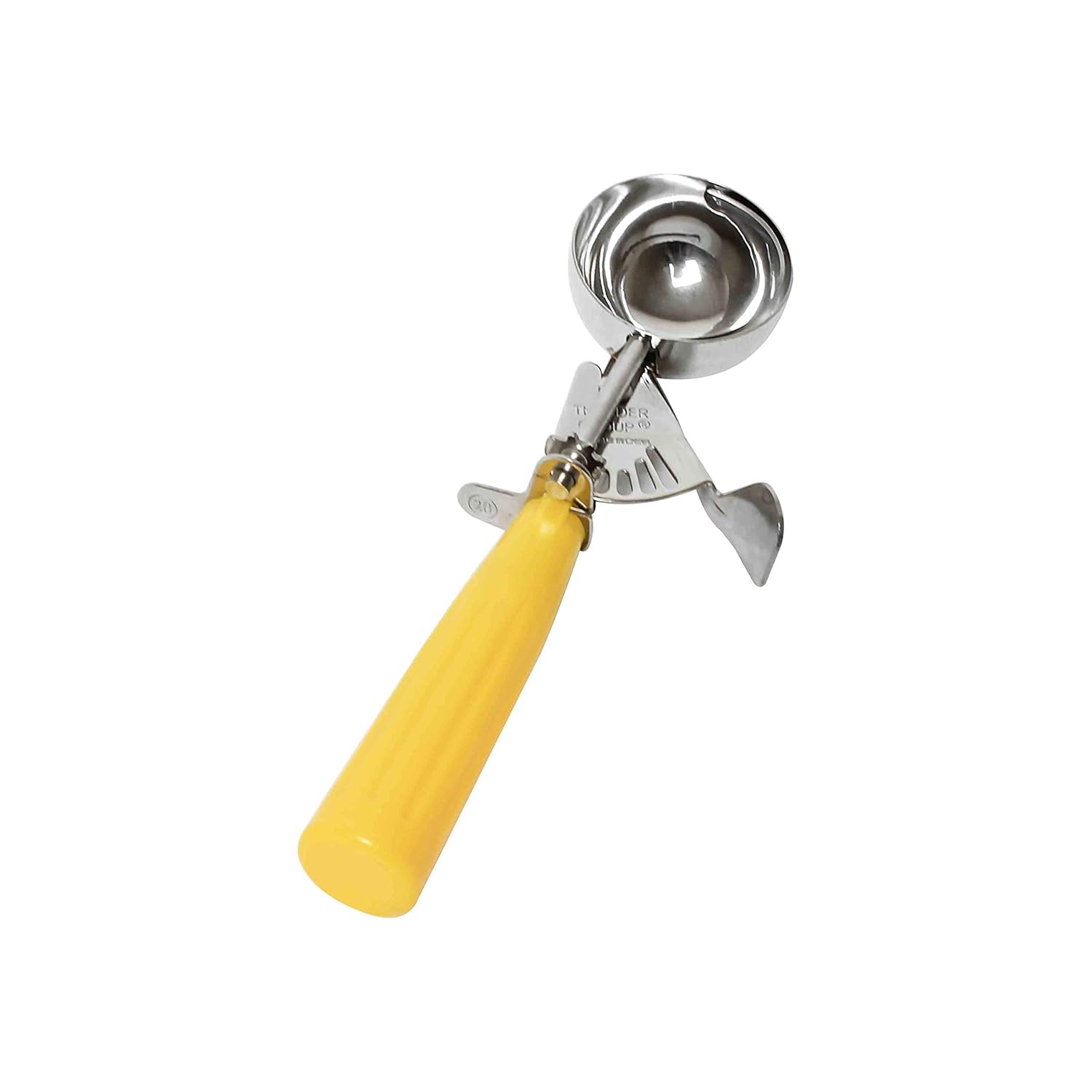 Thunder Group SLDS020 1 5/8 Oz Ice Cream Disher, Yellow