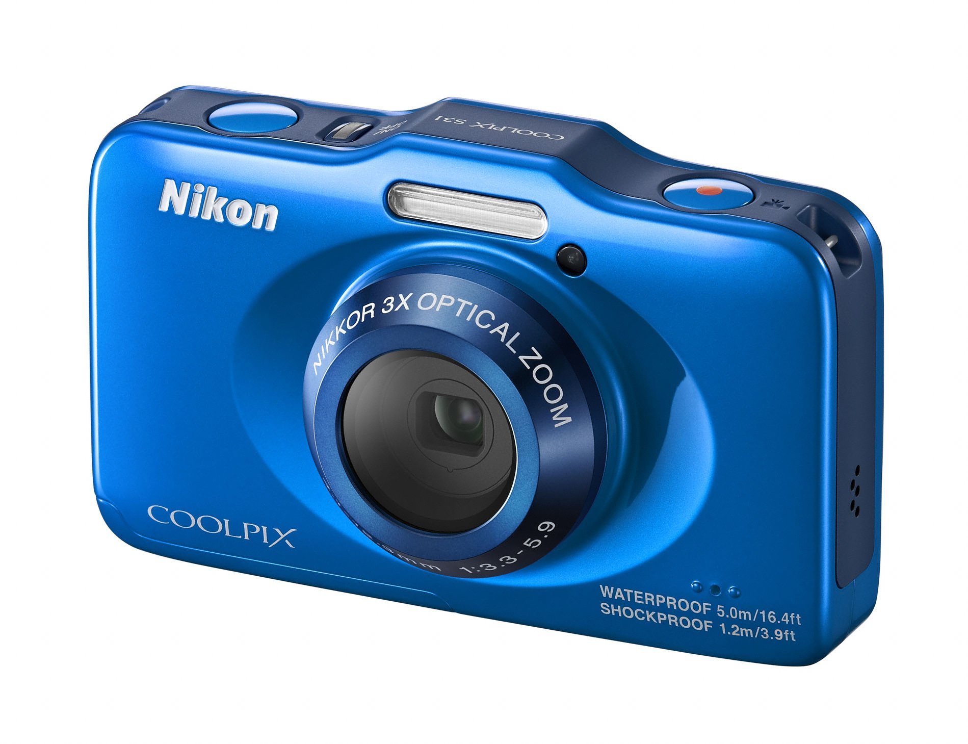 Buy Nikon Coolpix S31 Digital Camera-Blue Online at Low Prices in