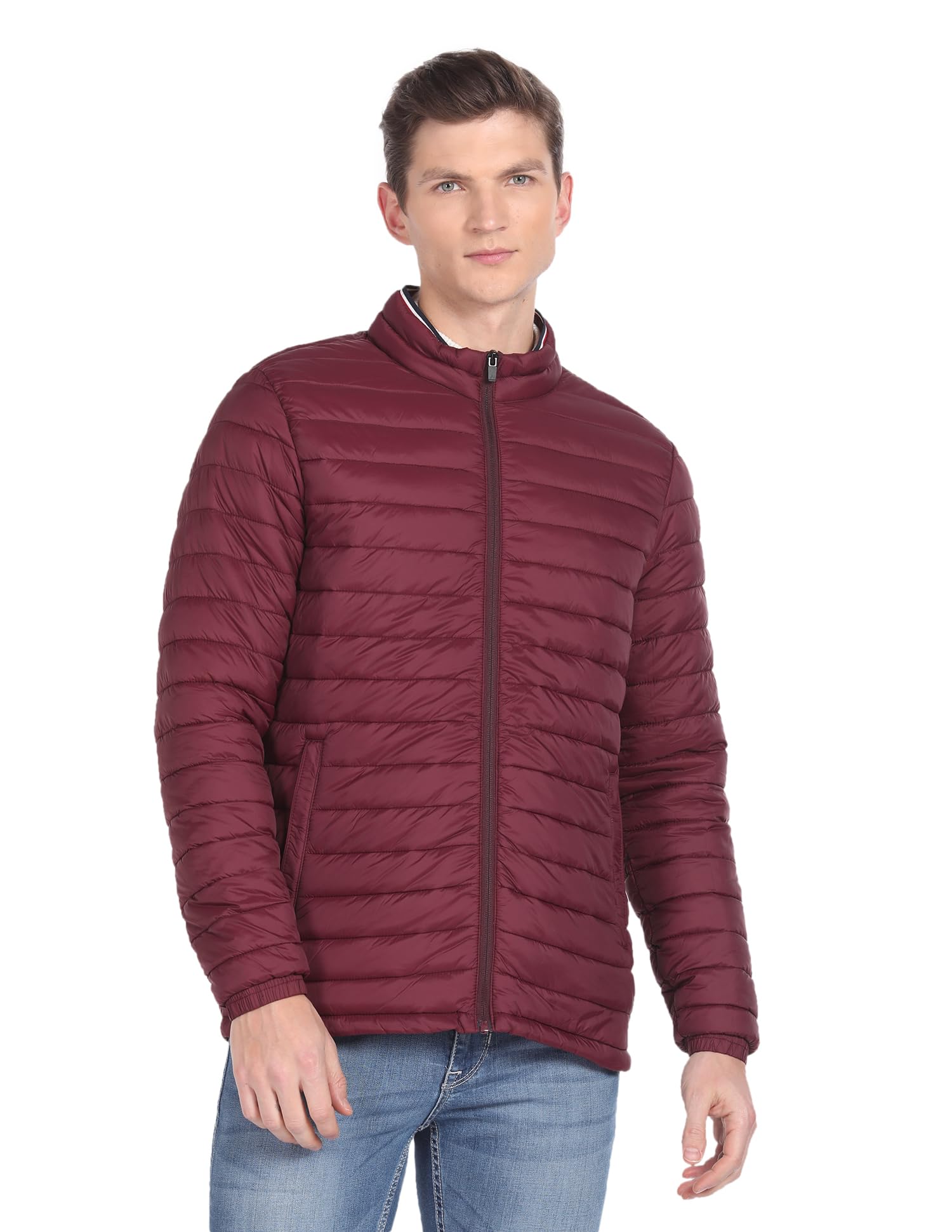 arrow Men's Polyester Regular Jacket-picture-33
