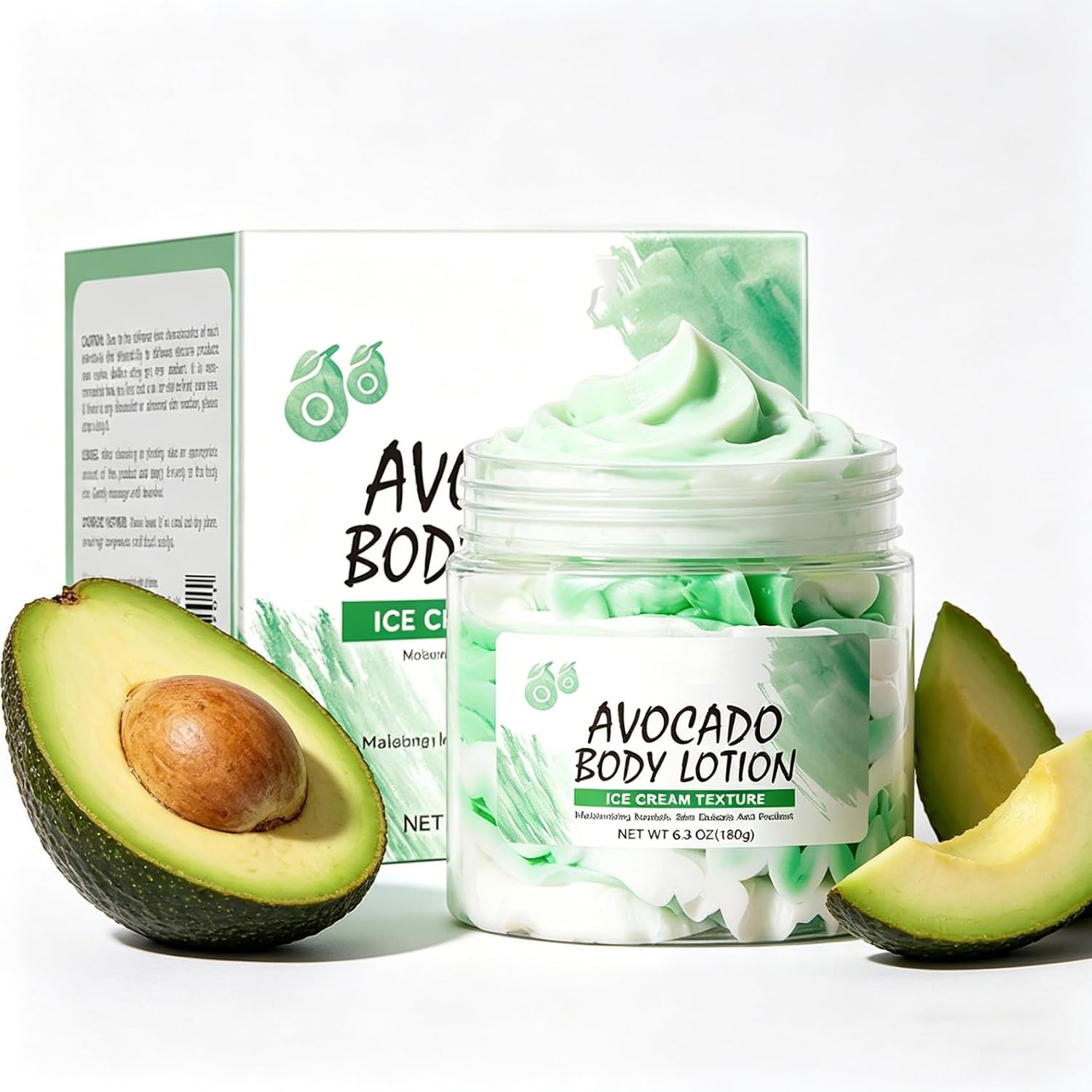 Daily Use Body Lotion 180g – Soft Texture for Even Application, Subtle Pleasant Scent Avocado One Size