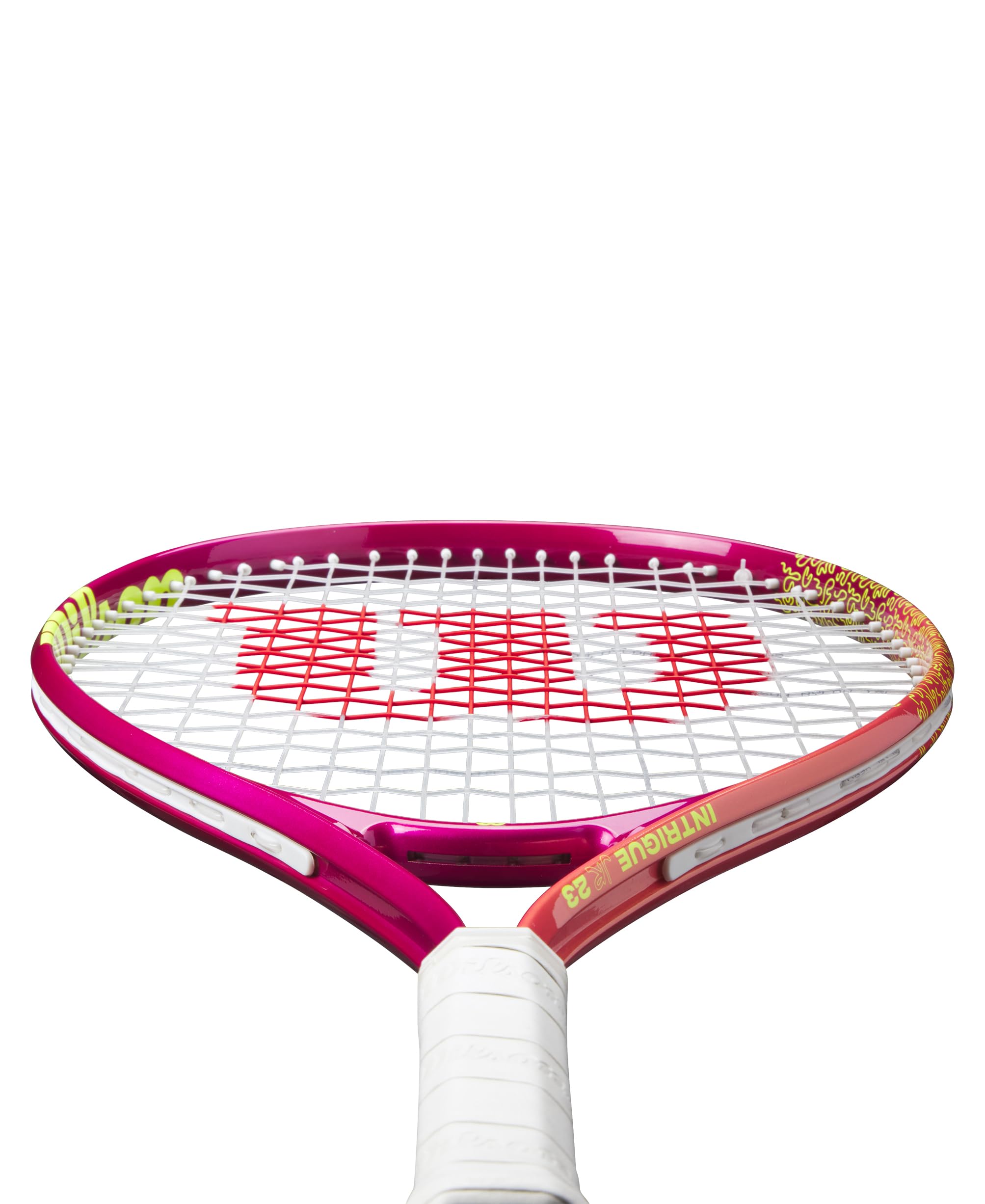 Wilson Intrigue Junior 23 Girls Incordata: Yes 205 g Tennis Rackets Rackets for Children Red - Yellow
