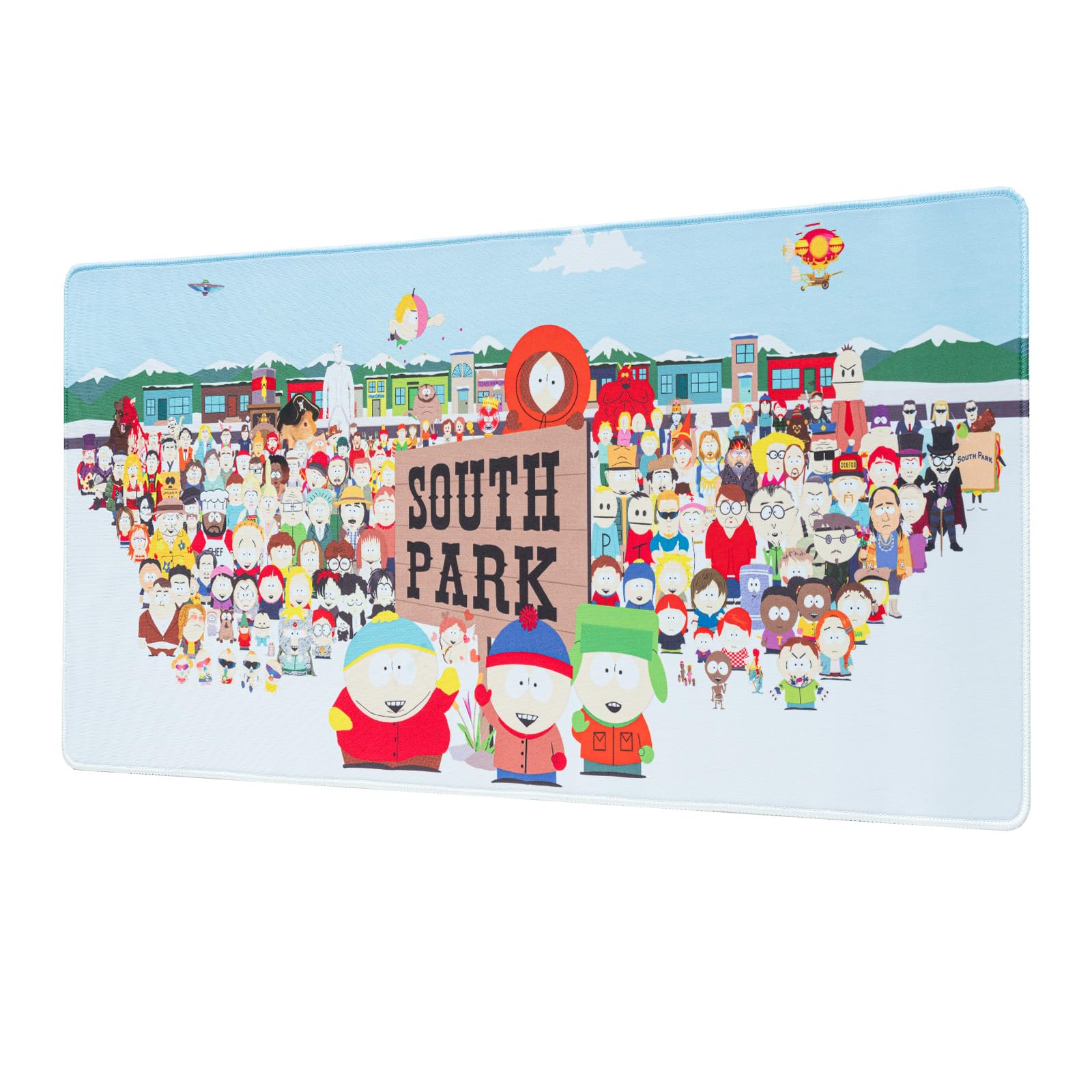 Grupo Erik Large Mouse Mat - South Park Gifts | Gaming Mouse Pad XXL 80 x 35 cm - 31.5 x 13.8 in, Desk Mat Large, Gaming Desk Accessories | South Park Merch Gifts under 20 Pounds