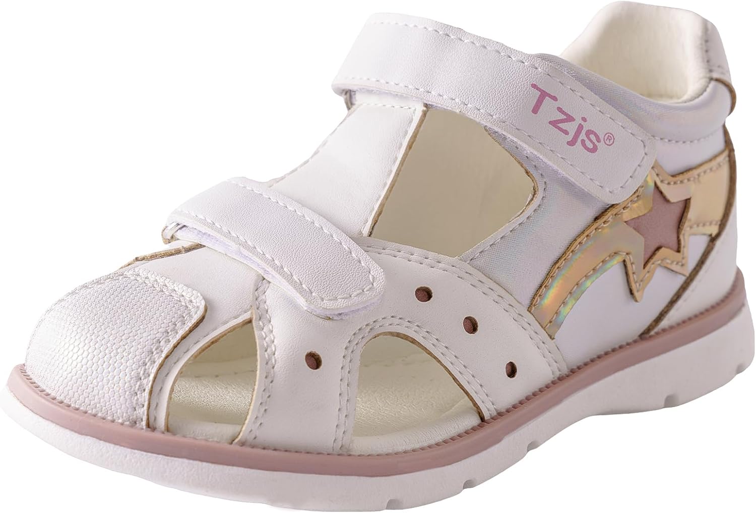 Toddler Sandals Kids Fashion Sports Sandals Outdoor Adjustable Strap Water Sandals Quick-Drying Summer Sandal with Arch Support