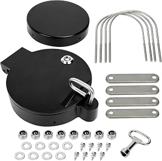 Universal Conduit Carrier Kit Fit 6 Inch Diameter PVC Pipe, Reliable Protection Locking Mechanism Strong Stability, Black
