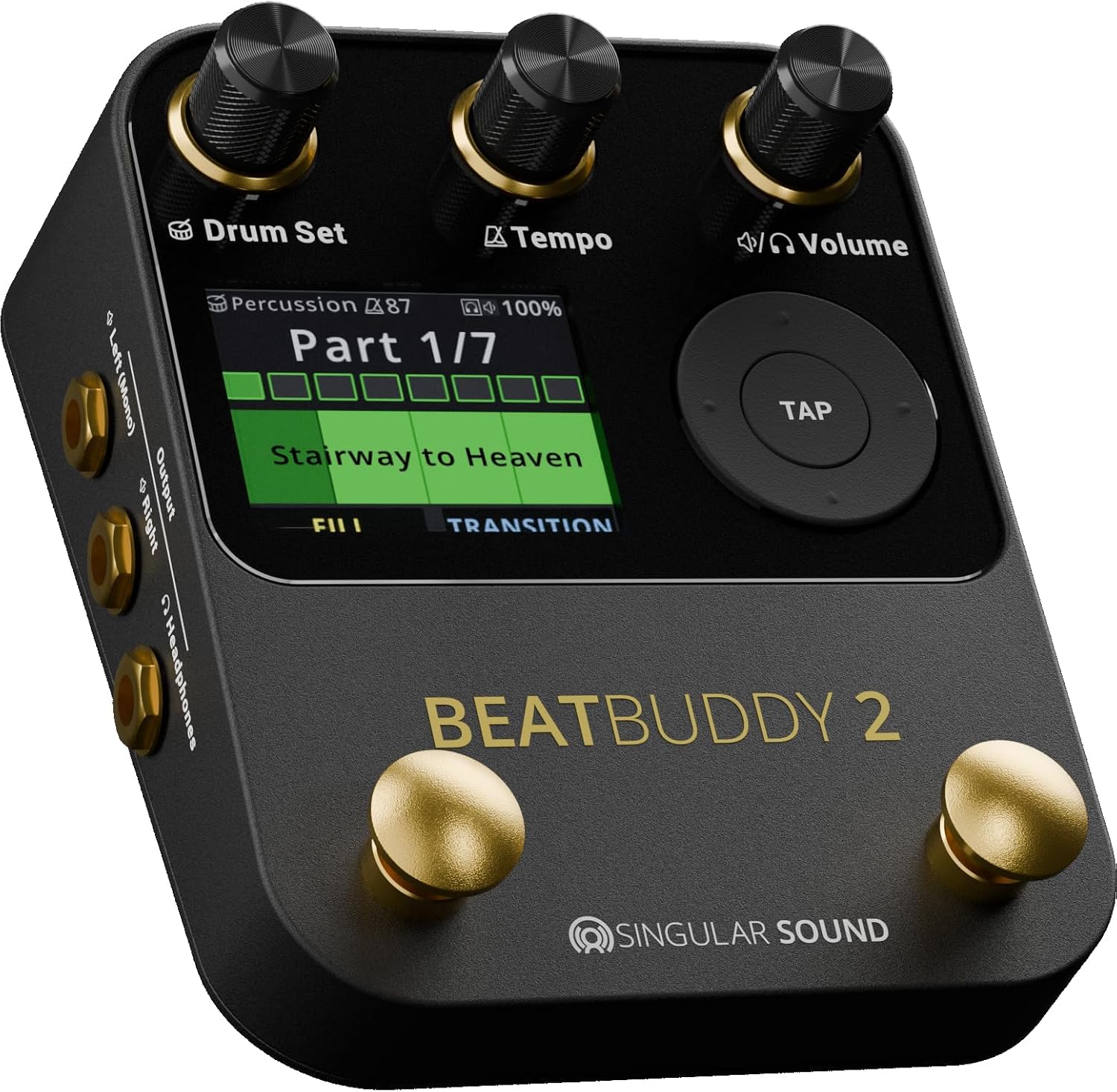 Amazon.com: Singular Sound BeatBuddy 2: Drum Machine Pedal with