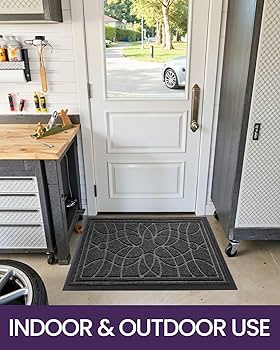 Amazon.com : DEXI Front Door Mat Outside Entrance, Heavy Duty Non