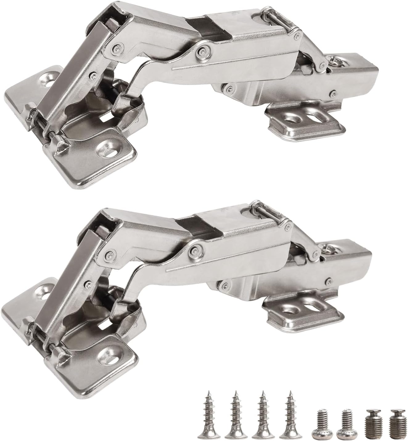 Kitchen Hinges (1 Pair, 2 PCS) 165 Degree Full Overlay