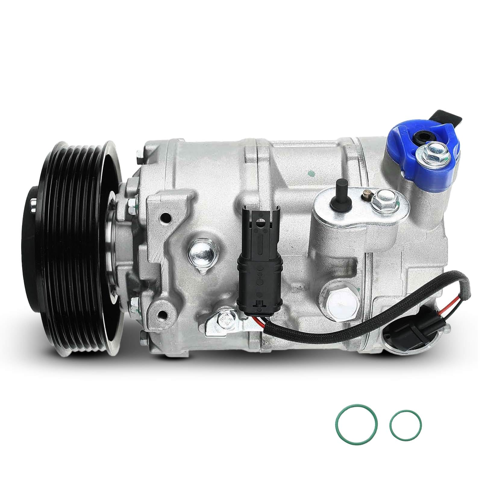 Frankberg Compresseur de Climatisation avec embrayage Compatible avec Série 3 F30 F80 F31 Série 1 F20 F21 4 F33 F83 F32 F82 F36 3 F34 F31 2 F22 F87 F23 Remplacer# 64529330831, huile incluse
