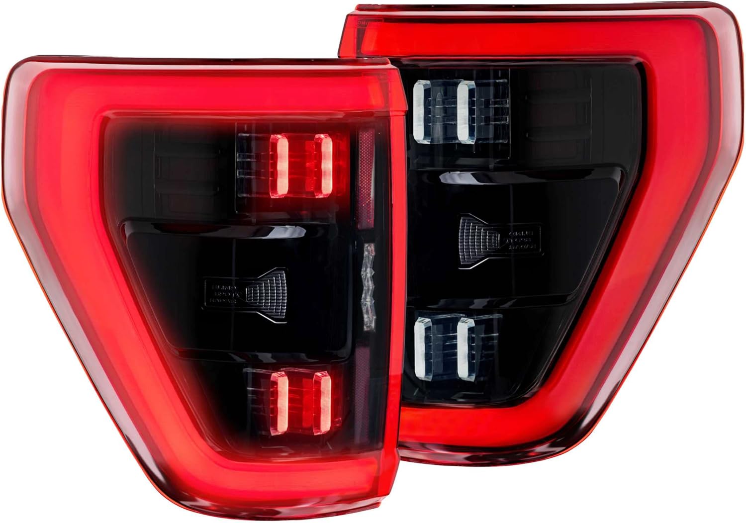 Morimoto LF734: Xb Led Tails: Ford F150 (2021+) (Pair/Blis/Red)