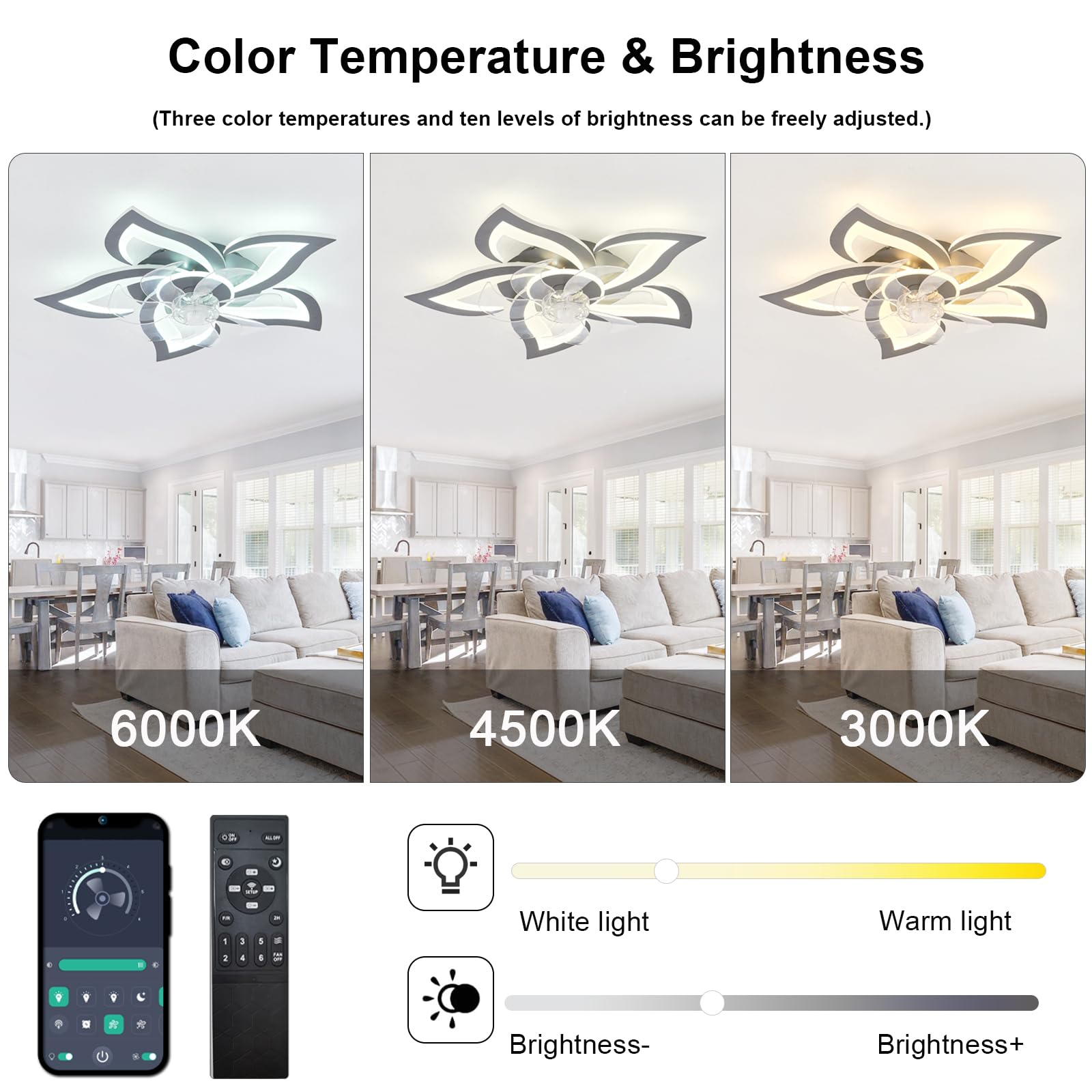Lampadari con Ventilatore e Telecomando: Design e Funzionalità Incredibili