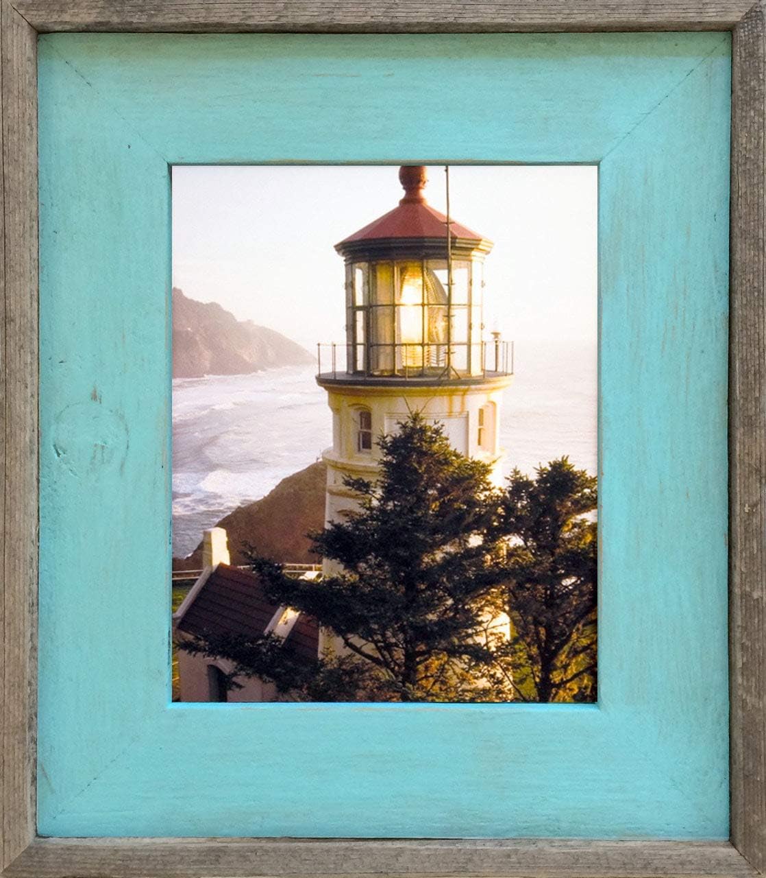 Amazon.com - MyBarnWoodFrames - Color Washed Barn Wood 8x10 Inch ...