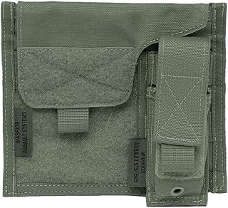 実物 WARRIOR ASSAULT SYSTEMS WAS Large Admin Pouch アドミンポーチ フラップ付大小ポケット ピストルマグ付 W-EO-Admin-L (OD)