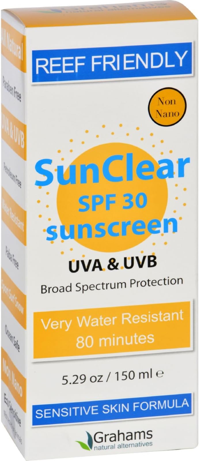 Sunclear Natural Sunscreen SPF 30 5.29 Ounces