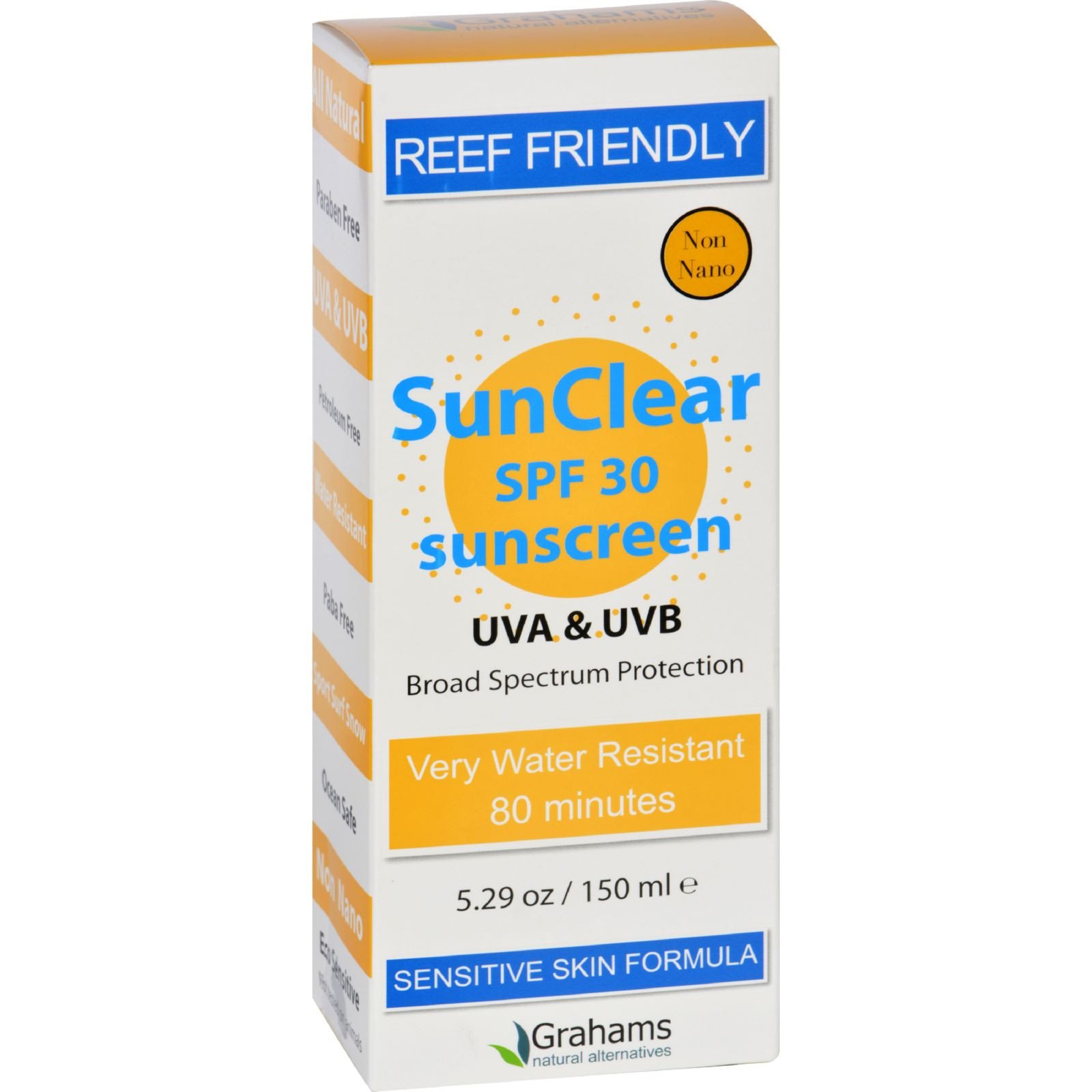 Sunclear Natural Sunscreen SPF 30 5.29 Ounces