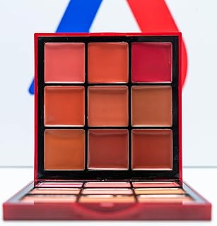 Carlla Rose Blusher Powder & Creamy Palette 2 In 1-18 Color