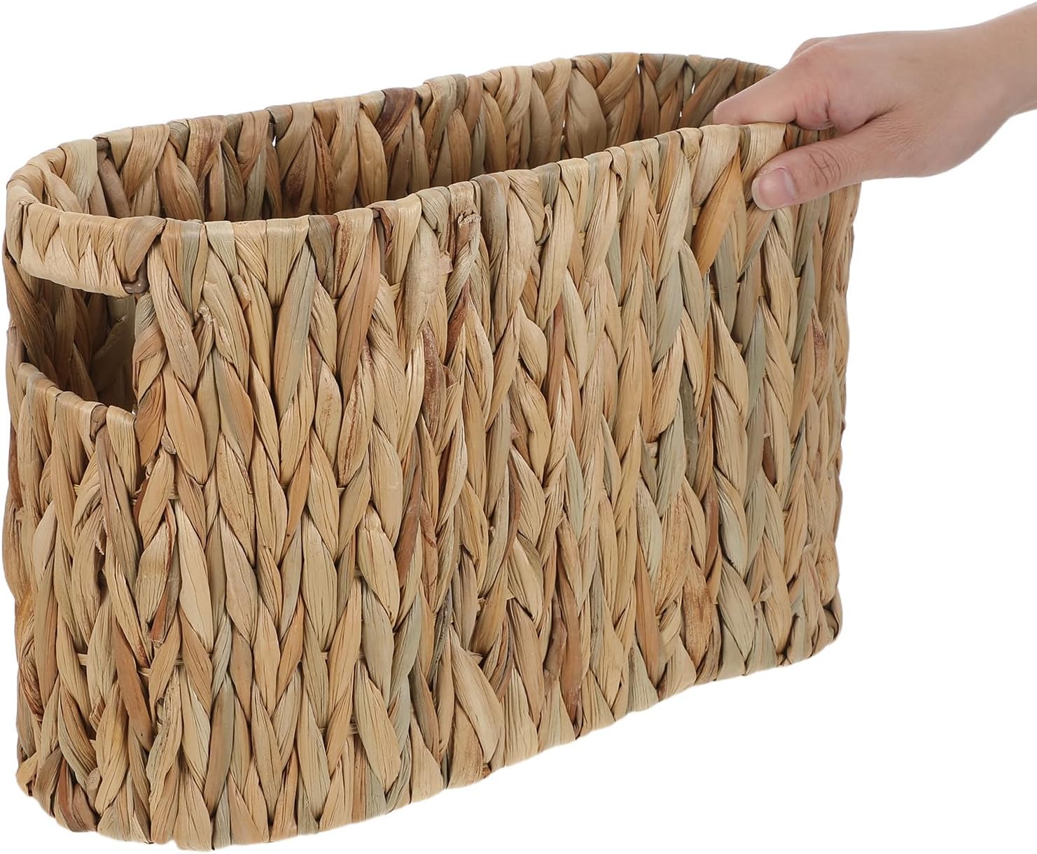 Woven Toilet Paper Holder : Boho Rattan Toilet Paper Organizer - Bathroom Storage Basket - Bathroom Accessories Organizer