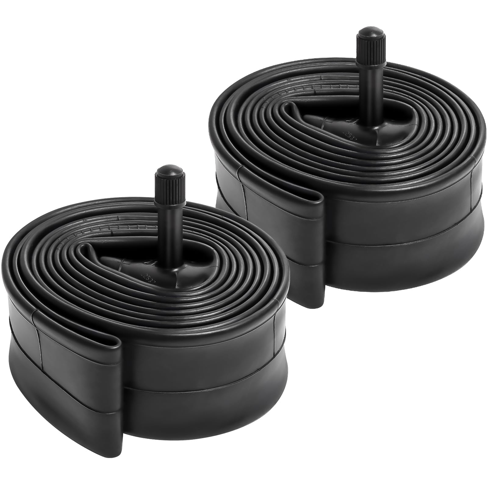 16 Zoll Weiß Fahrradreifen 16x1.75 47-305 Mäntel Fahrrad Reifen und Schlauch 16x1.50/1.90 Schrader Ventil 32mm, passend für 16x1.75 City/Road/Schubkarren Fahrrad Reifen (2-PCS