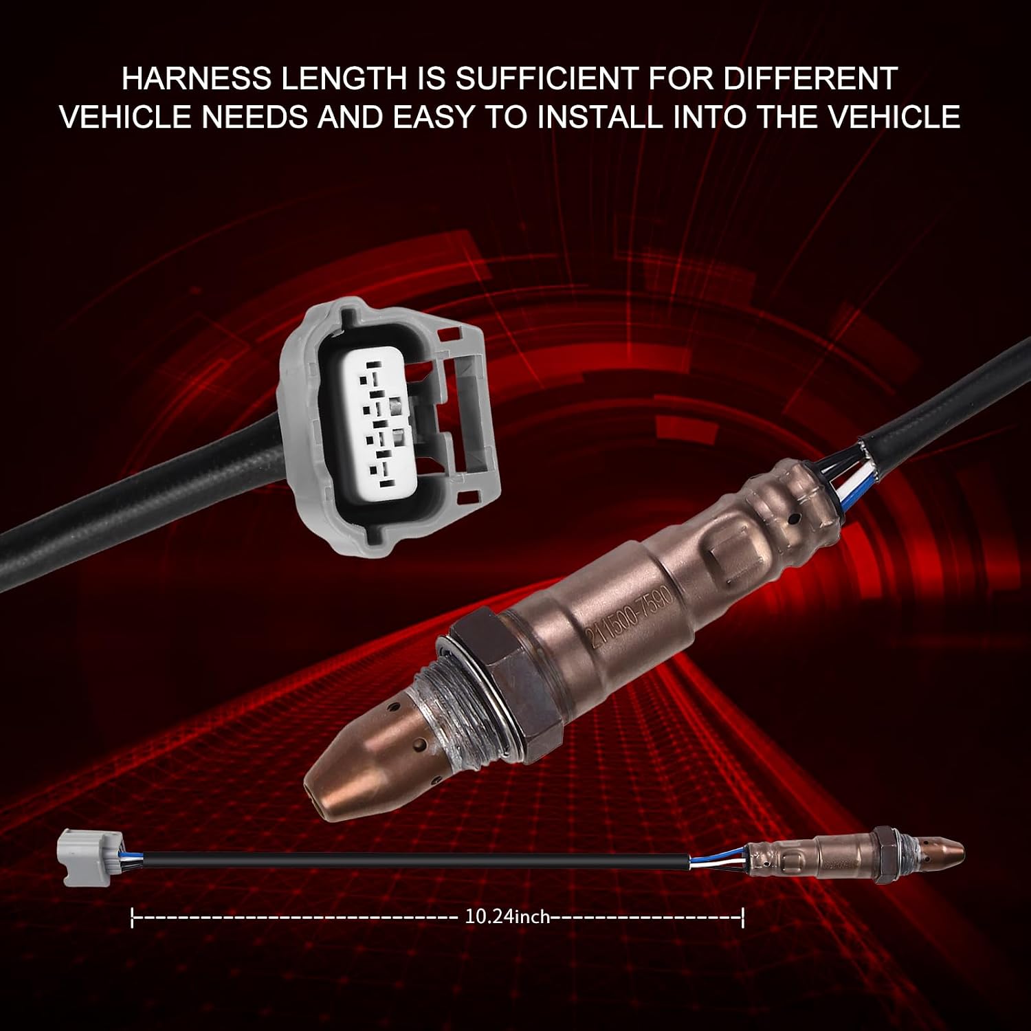 O2 Oxygen Sensor Upstream Compatible with Nissan Altima Sedan 4-Door 2.5L L4 GAS DOHC Naturally Aspirated Base 2013-2017 / S 2013-2018 / SL 2013-2018 / SR 2016-2018 / SV 2013-2018