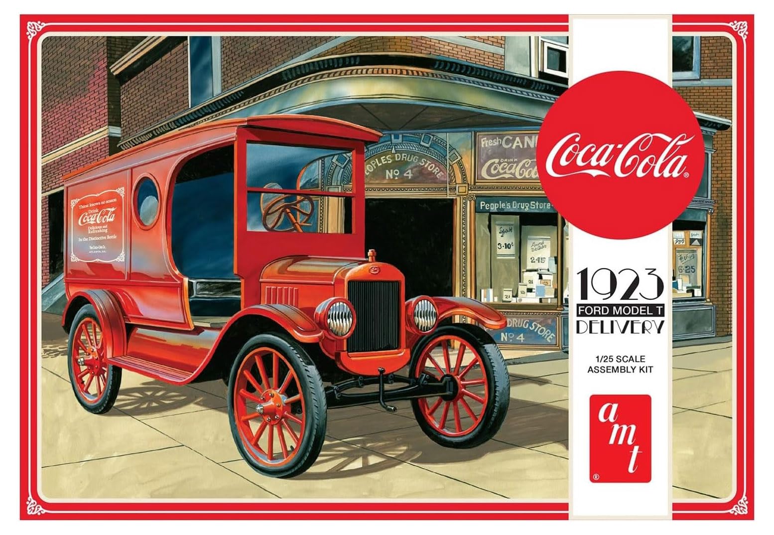 (未使用･未開封品)　AMT1024 1/25 1923 フォード モデルT デリバリーバン "コカ・コーラ" wyeba8q Amazon | AMT1024 1/25 1923 フォード モデルT デリバリーバン