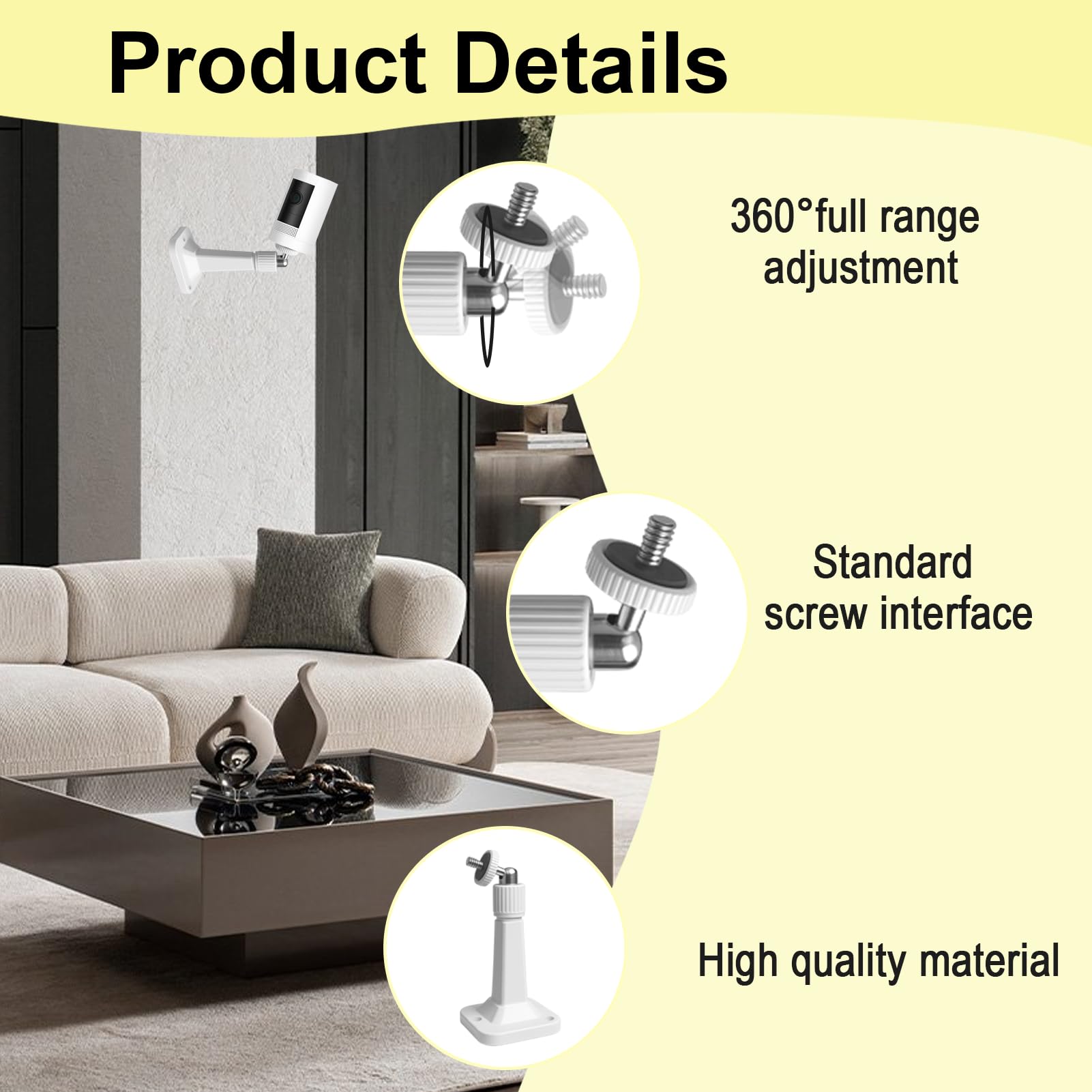 Projector Wall Mount, Projector Ceiling Mount, CCTV Camera Mounts - Image 3