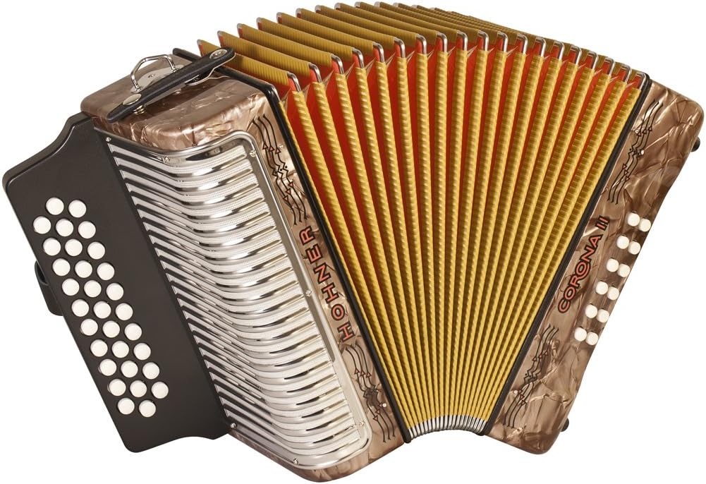Hohner Accordions 3500FBR 43Key Accordion Musical