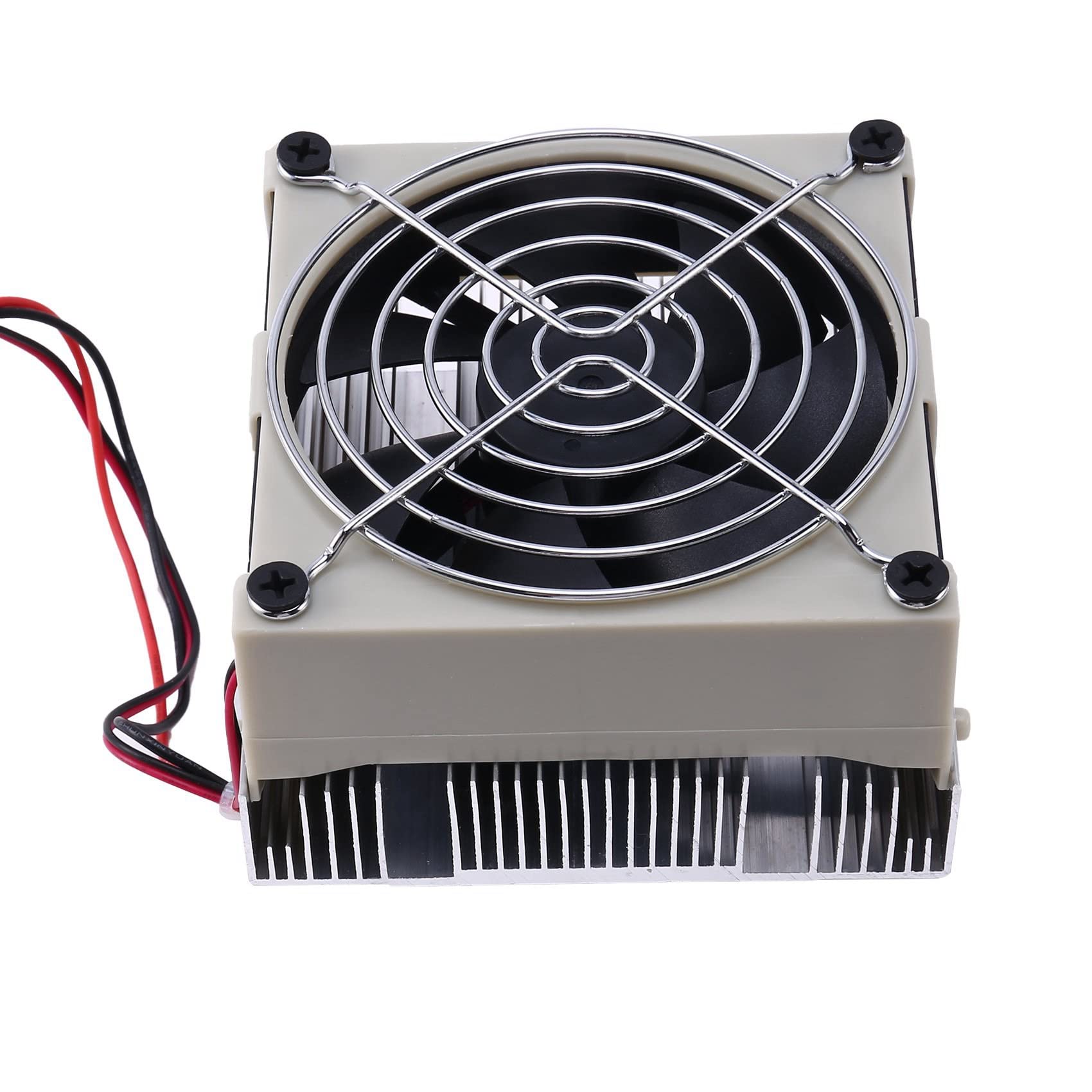2X DIY Enfriador TermoeléCtrico de RefrigeracióN Semiconductor Kit de de RefrigeracióN Disipador de Enfriador Peltier para Agua de 10L