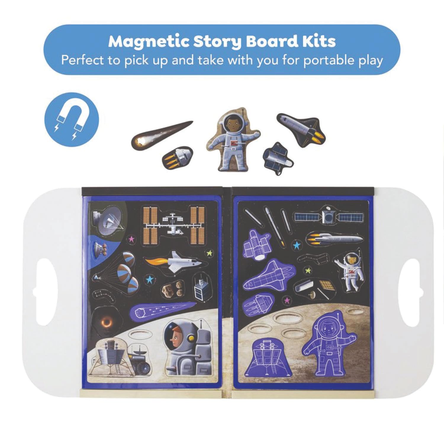 Amazon.com: Tiger Tribe Magna Carry Space Explorer - Magnetic Play