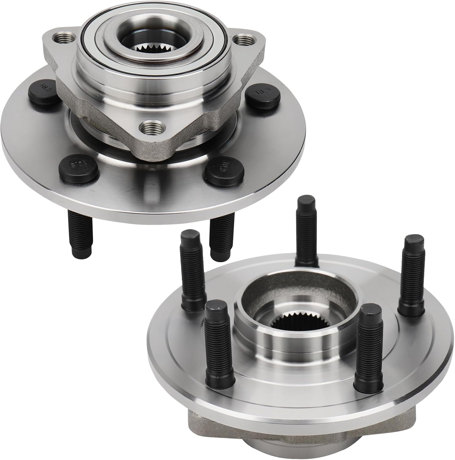DRIVESTAR 515072 Front Wheel Hub & Bearing Assembly BR930284 fits for Dodge Ram 1500 2002 03 04 05 06 07 2008 Trucks, 5 Lugs Non-ABS