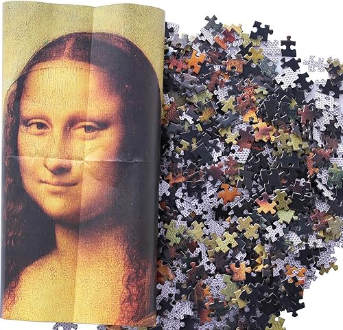 Miniatura 2 de Moruska Mona Lisa by Leonardo da Vinci - Rompecabezas de 1000 piezas para adultos y adolescentes