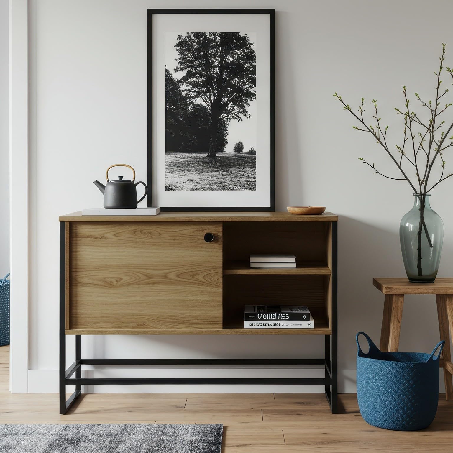 ID KIT PEINTURE EFFET BOIS CHÊNE FONCE POUR MEUBLES ET OBJETS PARIS