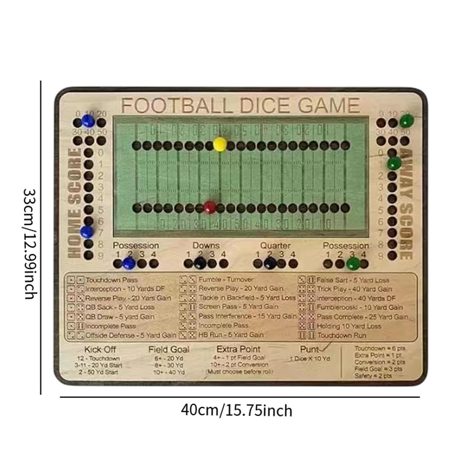 Milageto Juego de Mesa de Fútbol, ​​Juegos de Dados, Educación Infantil, Juego Familiar, Juguete Interactivo para Niños.