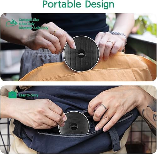 Miniatura 5 de Micrófono USB para conferencias sin altavoz, micrófono de computadora USB de escritorio, tecnología de cancelación de ruido, grabación, Skype, clase