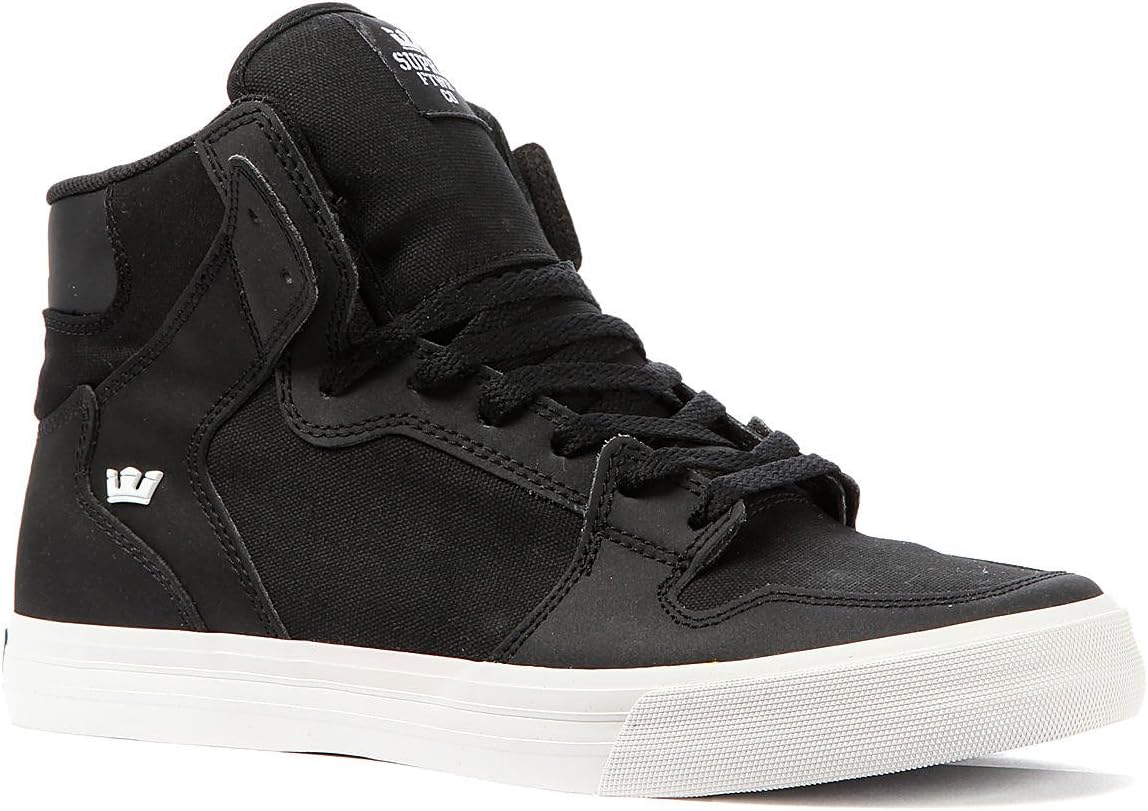 Supra Men's The Vaider Sneaker 12 Black
