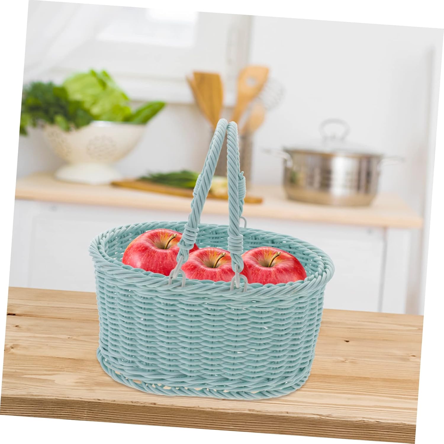 OKUMEYR Picnic Basket Storage Basket Gift Baskets for Seagrass Storage ...