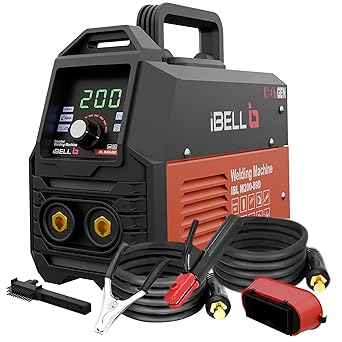 iBELL IBL M200-89D MMA Welding Machine | 200A | Advanced Digital Display | IGBT Inverter Technology | 1.0–3.2mm Electrodes | Compact & Durable | 1-Year Warranty