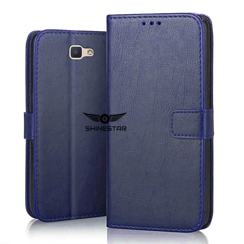 SHINESTAR Samsung Galaxy J7 Prime Flip Back Cover | PU Leather Flip Cover Wallet Case with TPU Silicone Back Case Cover for Samsung Galaxy J7 Prime - (Ultimate Blue) (B08WL2QQBB) Amazon Price History, Amazon Price Tracker