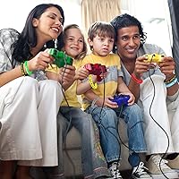 Vista 6 de TUPARKA 18 pulseras de goma para videojuegos, suministros para fiesta de cumpleaños, baby shower, regalos de fiesta, 6 estilos