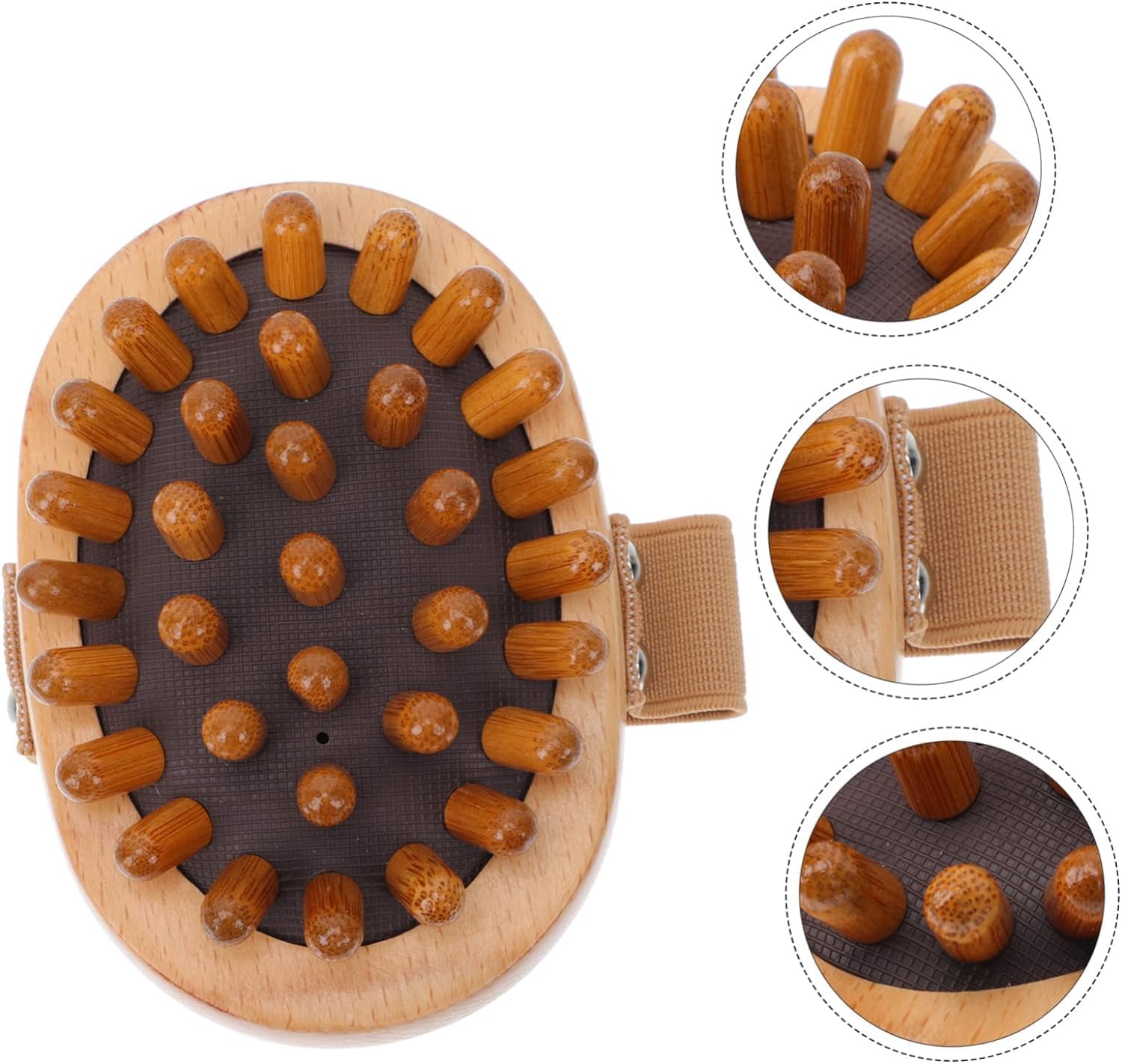 1pc Massager Body Sculpting Massager Fascia Hand Tools Massager for Home Use Creative Massaging Brush Unique Acupoint Massager Wood Rubber Massage Comb Wooden Massage Tool (Brown - Ovel Massager) 1pc Massager Body Sculpting Massager Fascia Hand Tools Massager for Home Use Creative Massaging Brush Unique Acupoint Massager Wood Rubber Massage Comb Wooden Massage Tool (Brown - Ovel Massager)