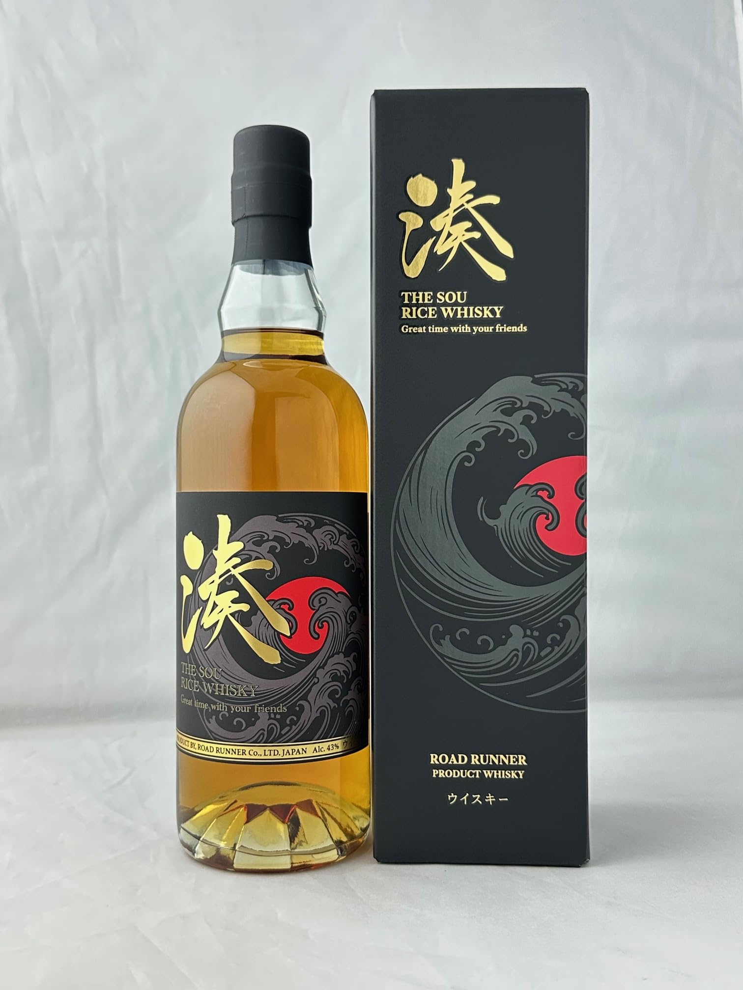 Amazon.co.jp: 湊｜SOU｜ライスウイスキー｜国産米使用｜700ml｜43