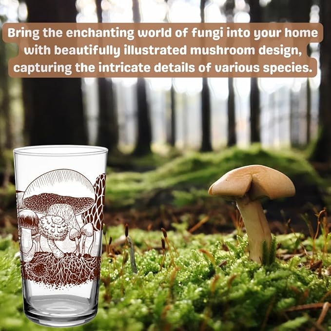 Set de Vasos Vintage DOWN TO EARTH BASICS - 4 Unidades de 7 oz miniatura 4