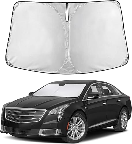 Miniatura 221 de EcoNour Parasol para parabrisas Rivian R1S / R1T 2022-2024 2025 2026, visera solar para parabrisas delantero y ventana, bloqueador de calor UV